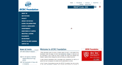 Desktop Screenshot of jecrcfoundation.com